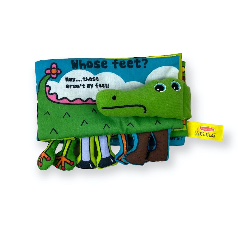 Melissa & Doug - Melissa & Doug Whose Feet Soft Book