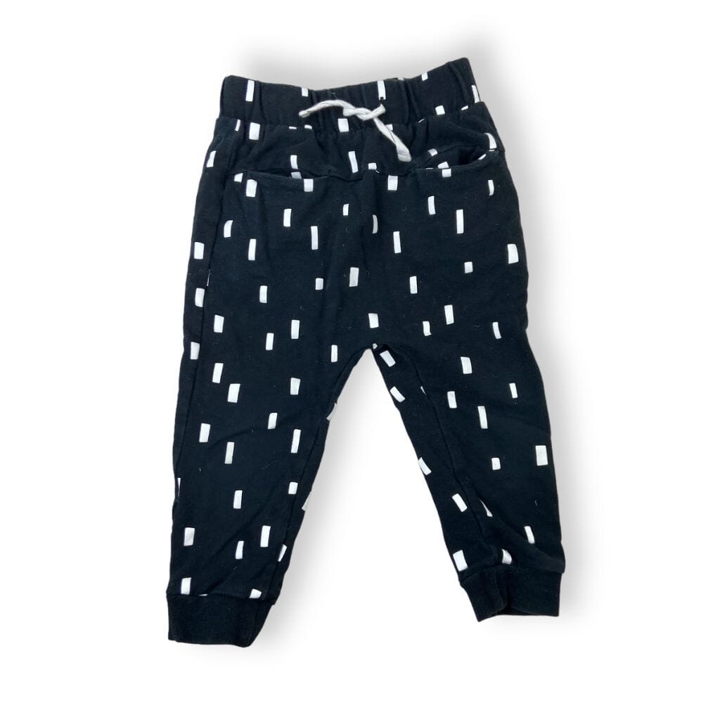 Miles Baby Unisex Block Print Jogger Pants 24M Baby & Toddler Clothing 