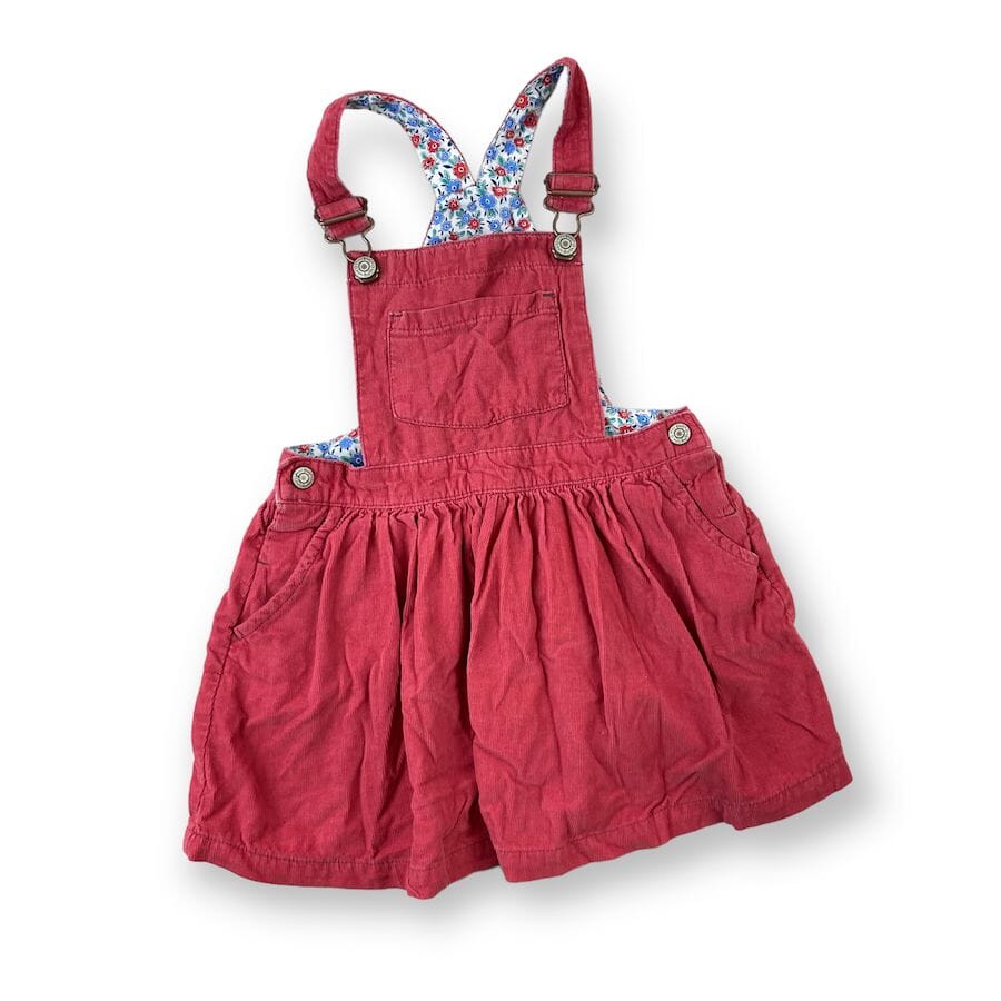 Mini Boden Corduroy Overall Dress 4-5Y Clothing 