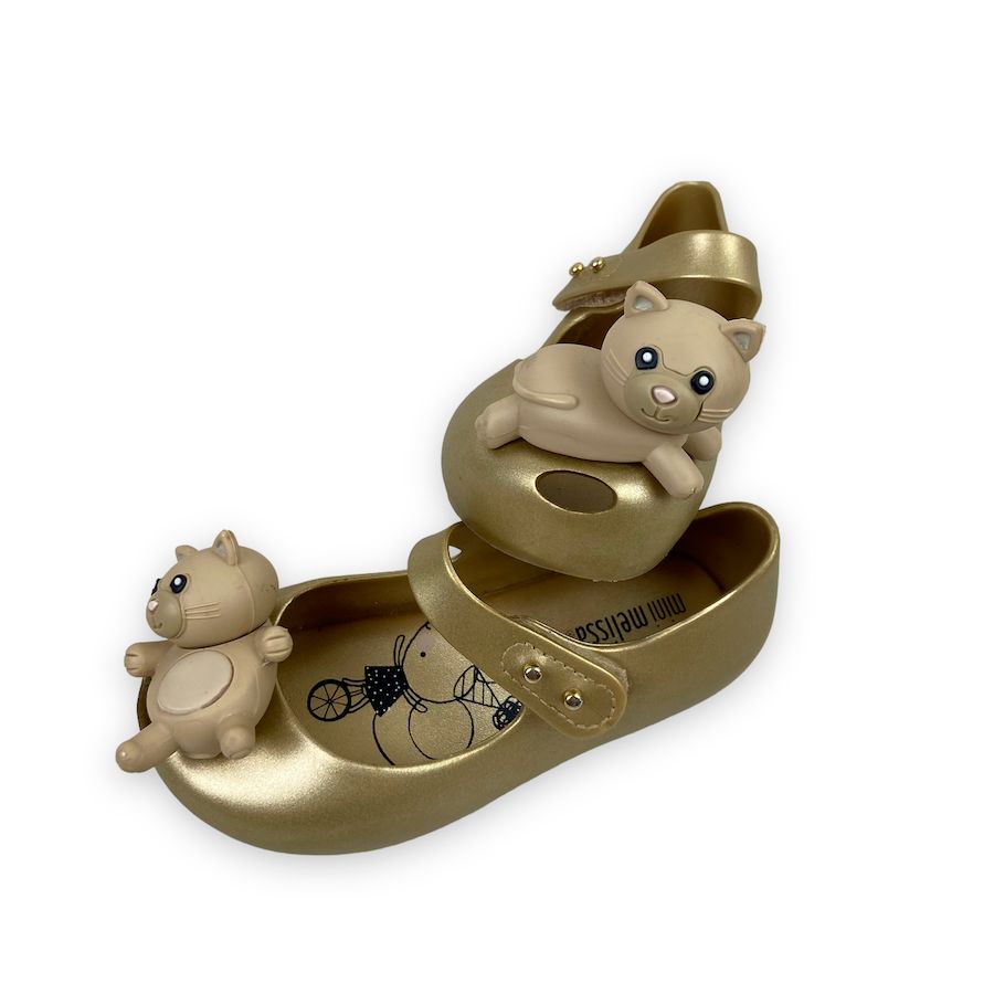 TOYCYCLE - Mini Melissa Mary Janes with Cats Size 8