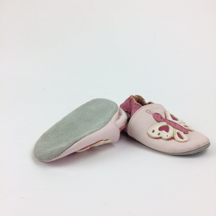 Mini Star Pink Butterfly Shoes 0-6M 