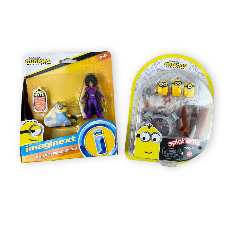 Minions The Rise of Gru Toy Bundle 