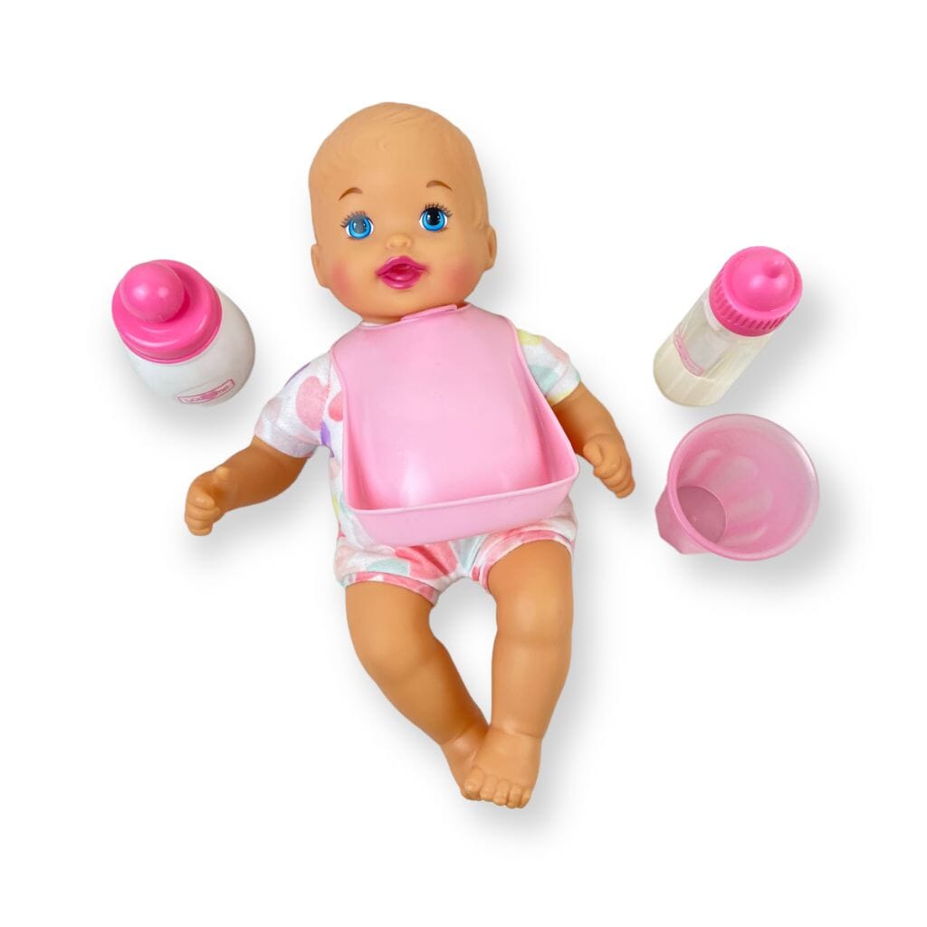 Mattel - Mixed Baby Doll Bundle with Little Mommy Doll