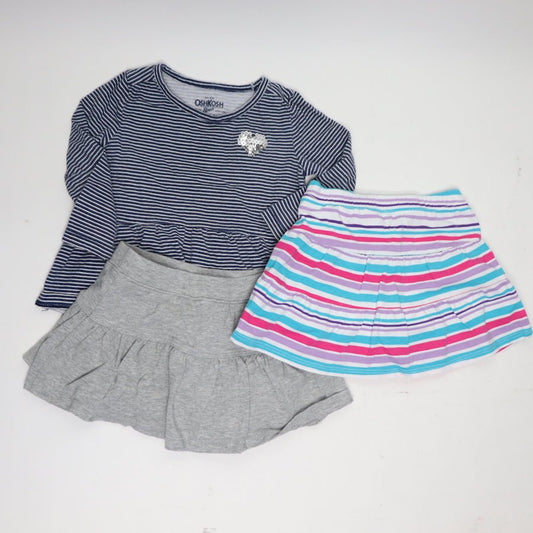 TOYCYCLE - Mixed Brand Skirt & Tee Set 12 - 18M
