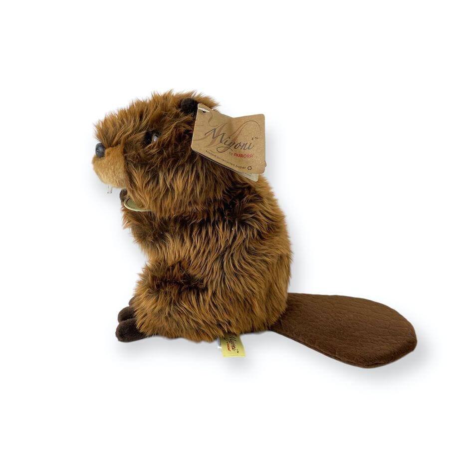 Miyoni 9" Beaver Plush Toy Toys 