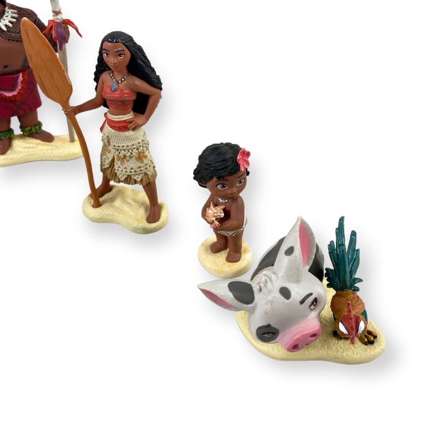 Moana Cake Toppers & Action Figures Toys 