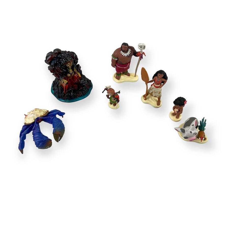 Moana Cake Toppers & Action Figures Toys 