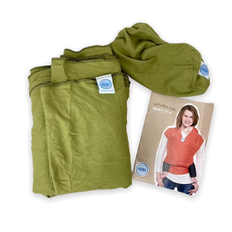 Moby Wrap Baby Carrier - Moss 