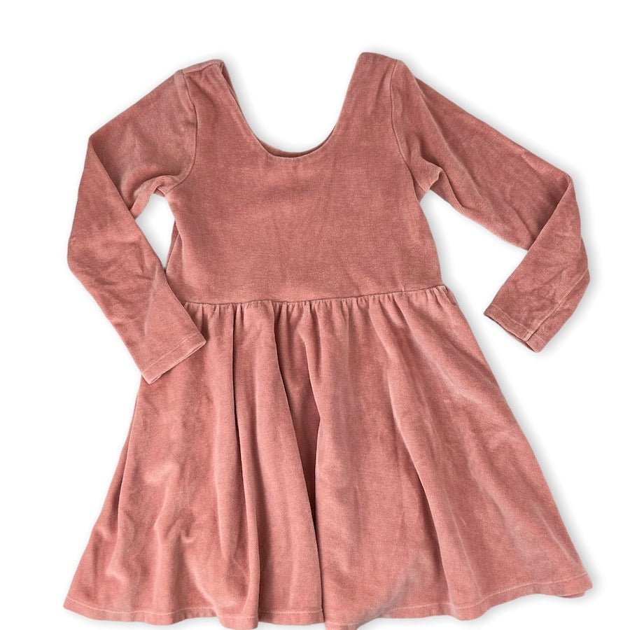 TOYCYCLE - Monica + Andy Velour Dress 6 - 7Y