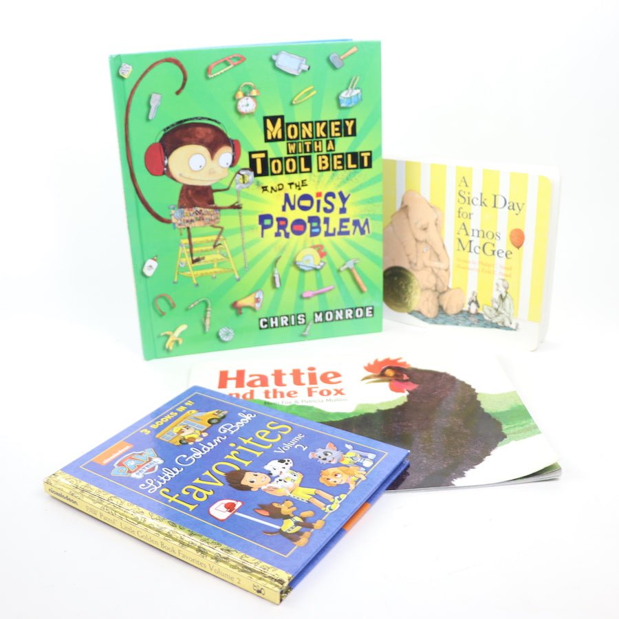TOYCYCLE - Monkey with a Tool Belt - Picture Book Set