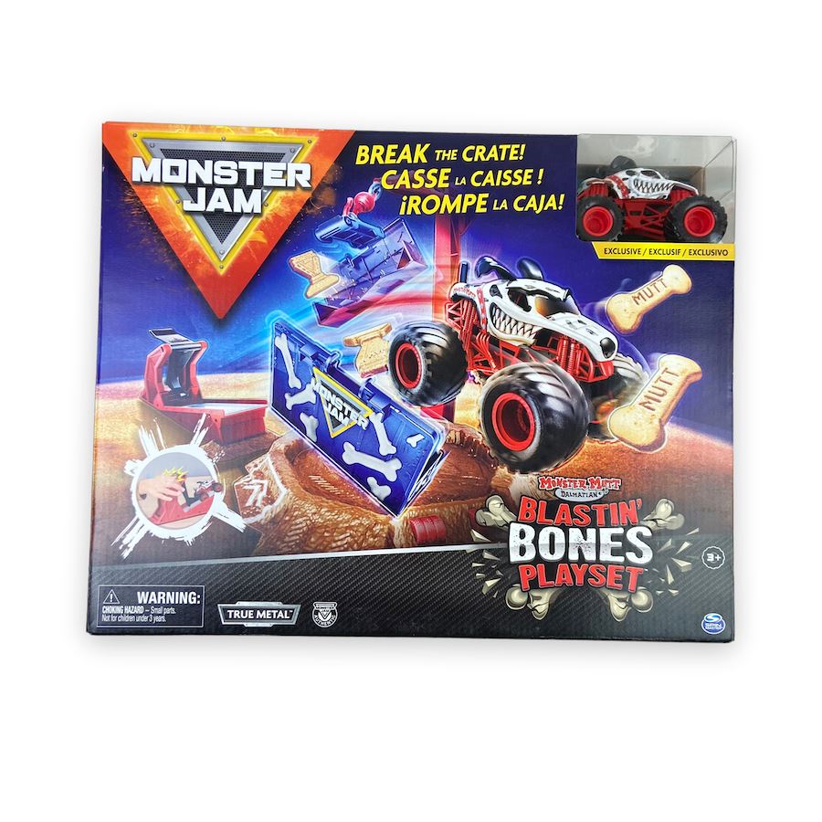 TOYCYCLE - Monster Jam Blastin' Bones Playset