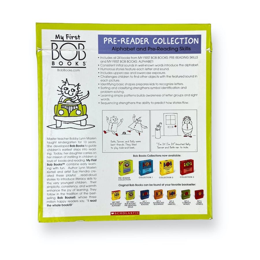 Scholastic - My First Bob Books Pre - Reader Collection