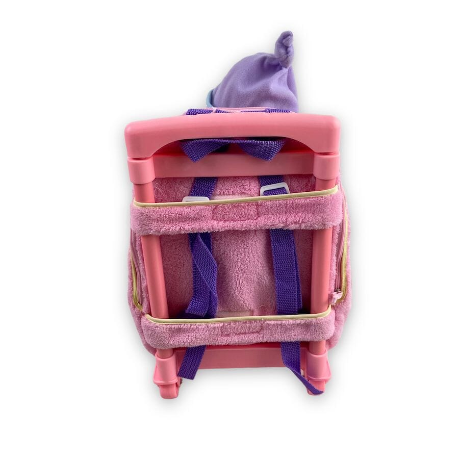 TOYCYCLE - My First You & Me Baby Doll 16" Rolling Backpack Carrier