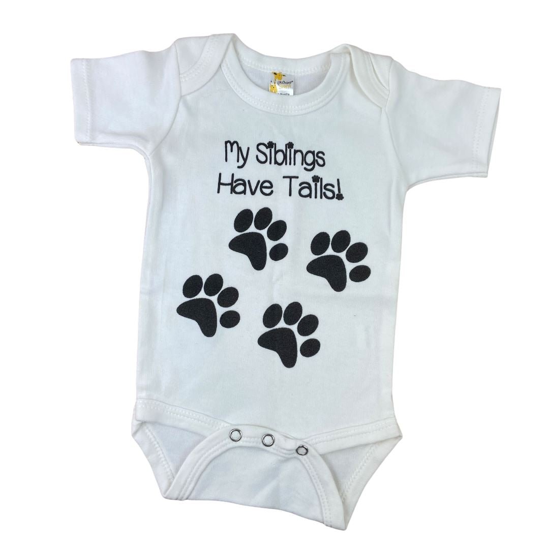 TOYCYCLE - My Siblings Have Tails Onesie 0 - 3M