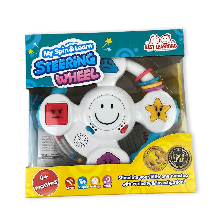 TOYCYCLE - My Spin & Learn Steering Wheel
