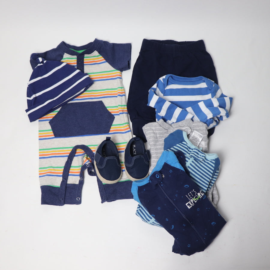 Newborn Essentials Clothing Bundle 