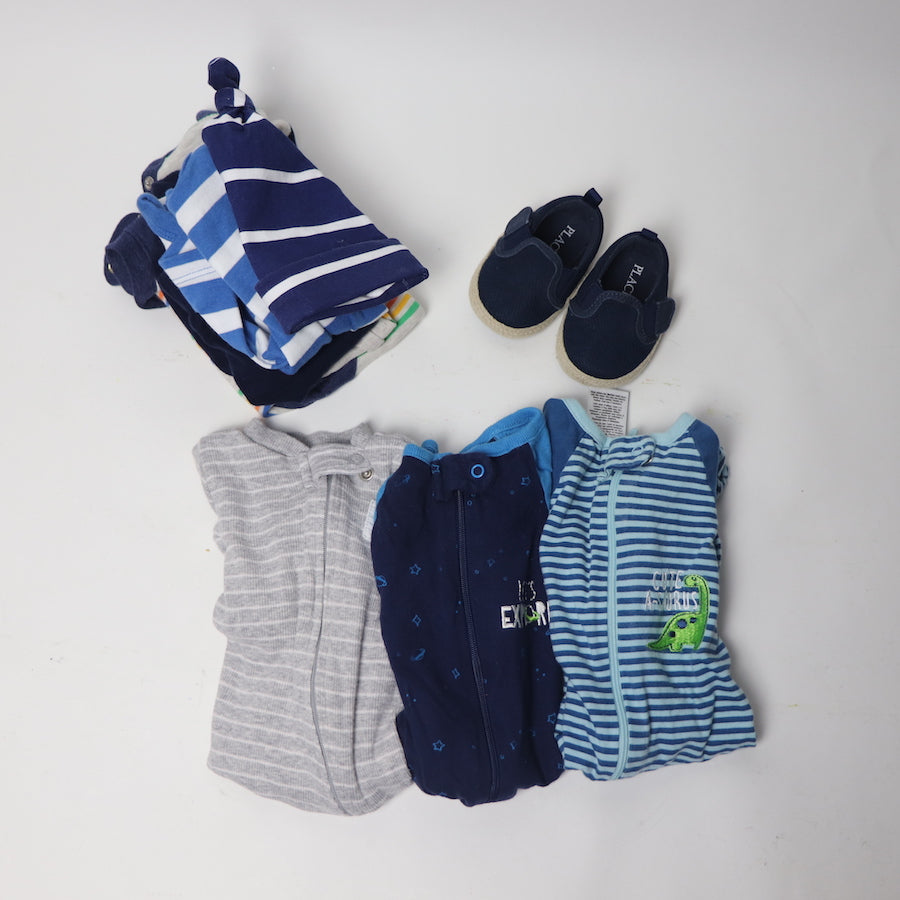 Newborn Essentials Clothing Bundle 