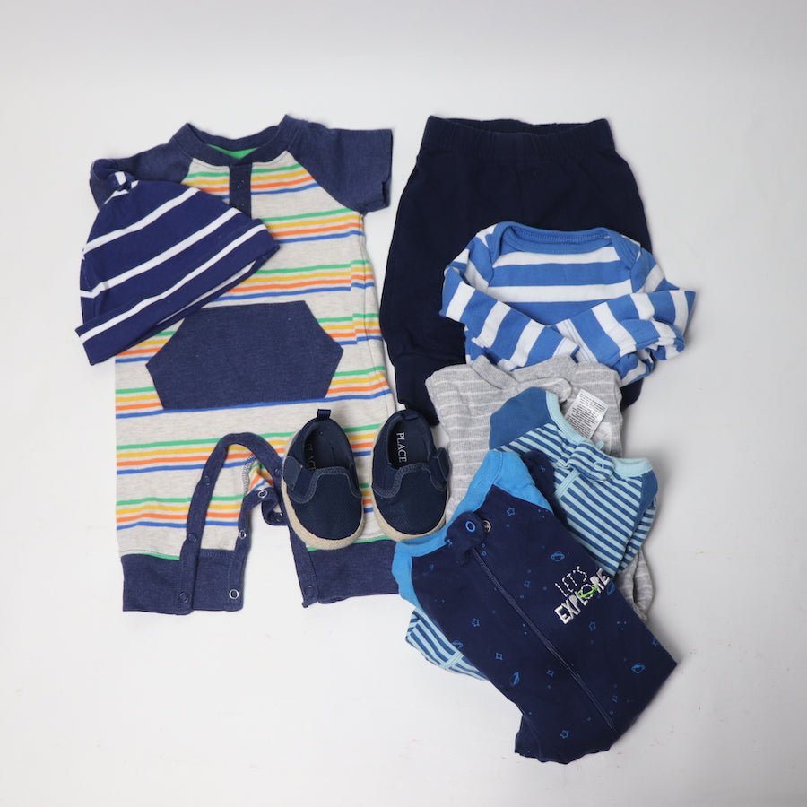 TOYCYCLE - Newborn Essentials Clothing Bundle