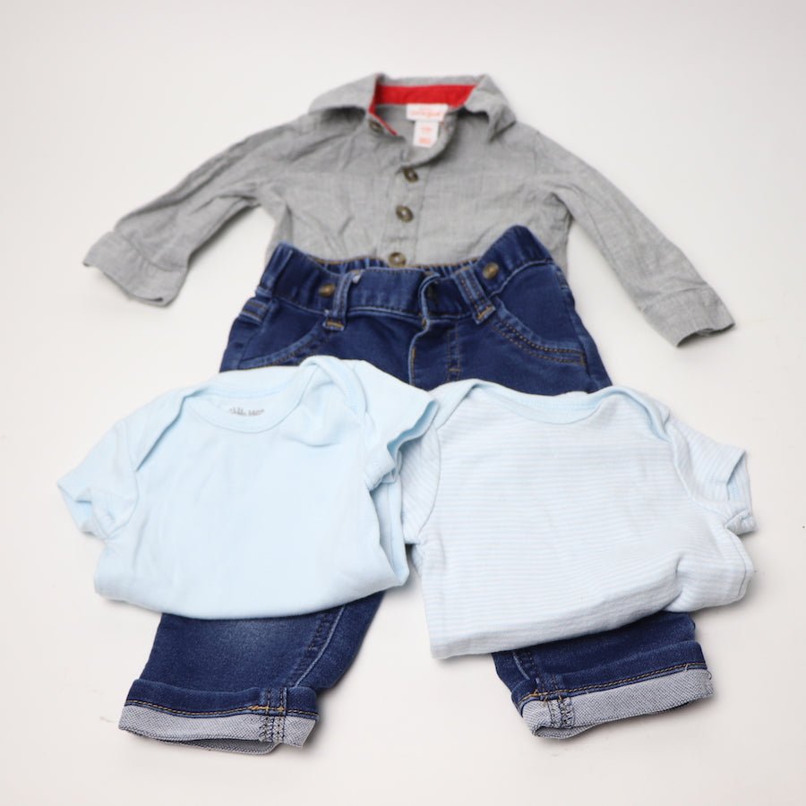 TOYCYCLE - Newborn Outfit Bundle 0 - 3M