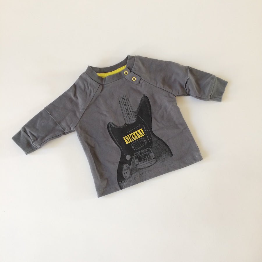 toycycle - Nirvana Baby Graphic Tee 3 - 6M
