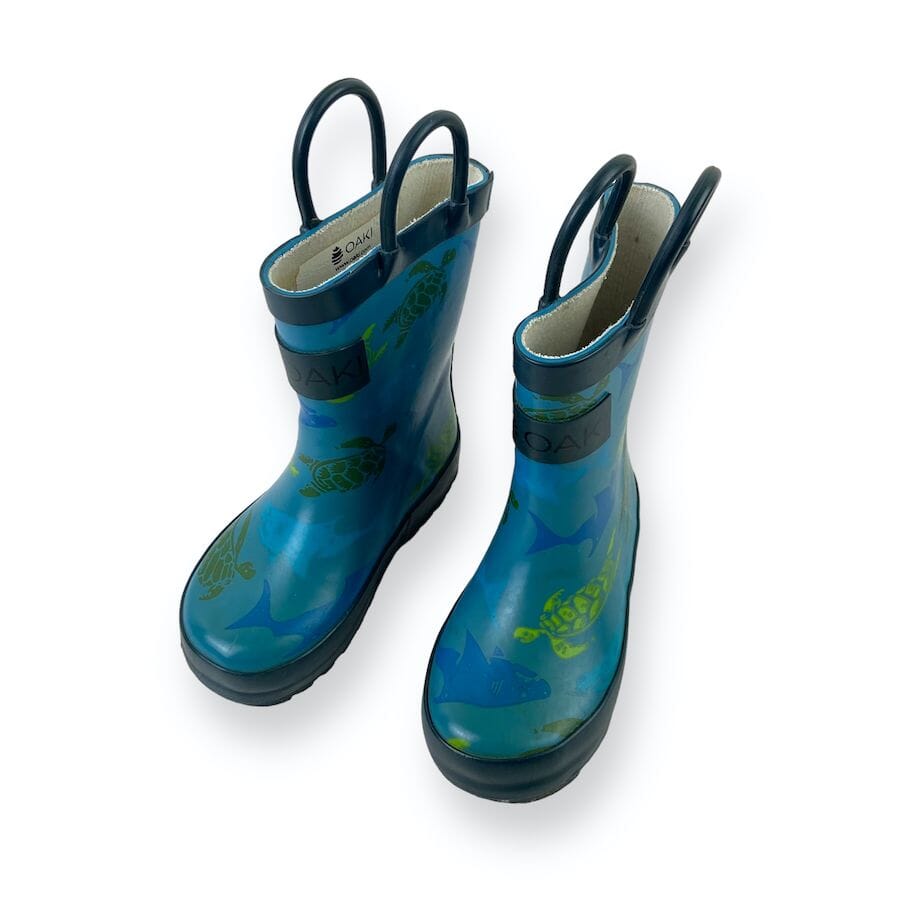 Oaki Rubber Rain Boots 5T Shoes 