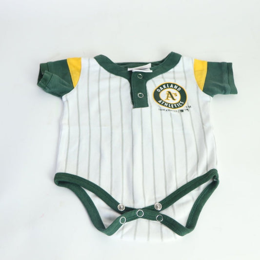 TOYCYCLE - Oakland A's Onesie Size 3 - 6M