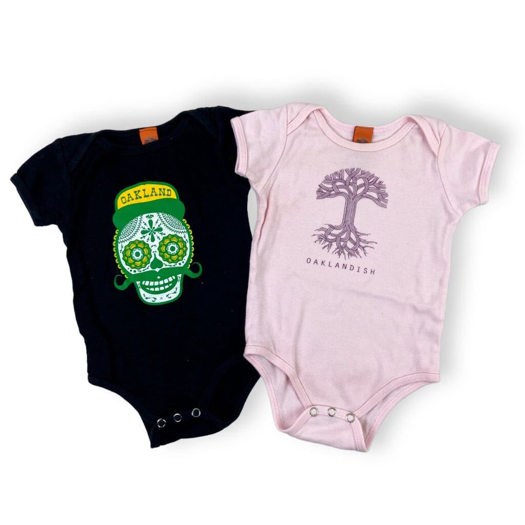 Oaklandish Bodysuit Set 3-6M Baby & Toddler Clothing 