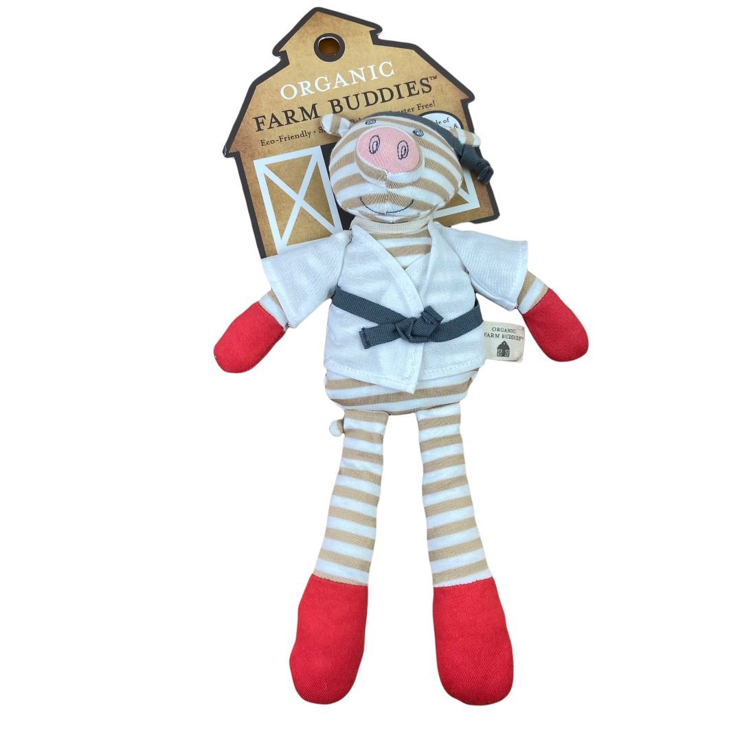 TOYCYCLE - Organic Farm Buddies Pork Chop Stuffed Toy