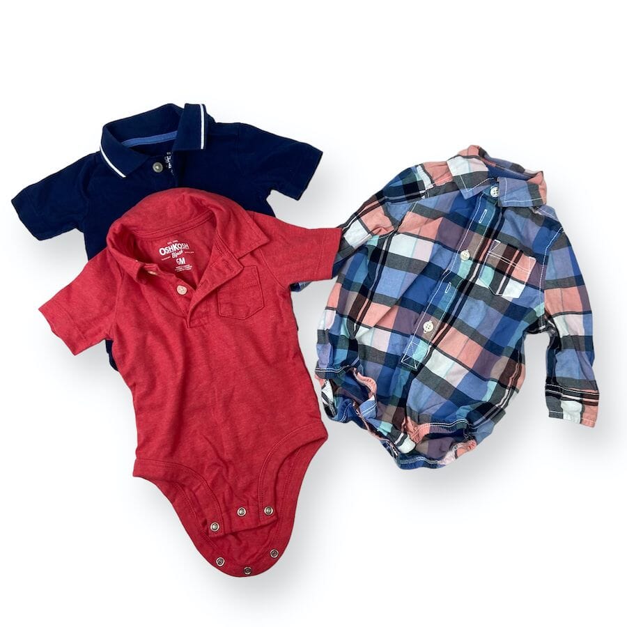 OshKosh B'Gosh - OshKosh B'Gosh Bodysuit Bundle 6M