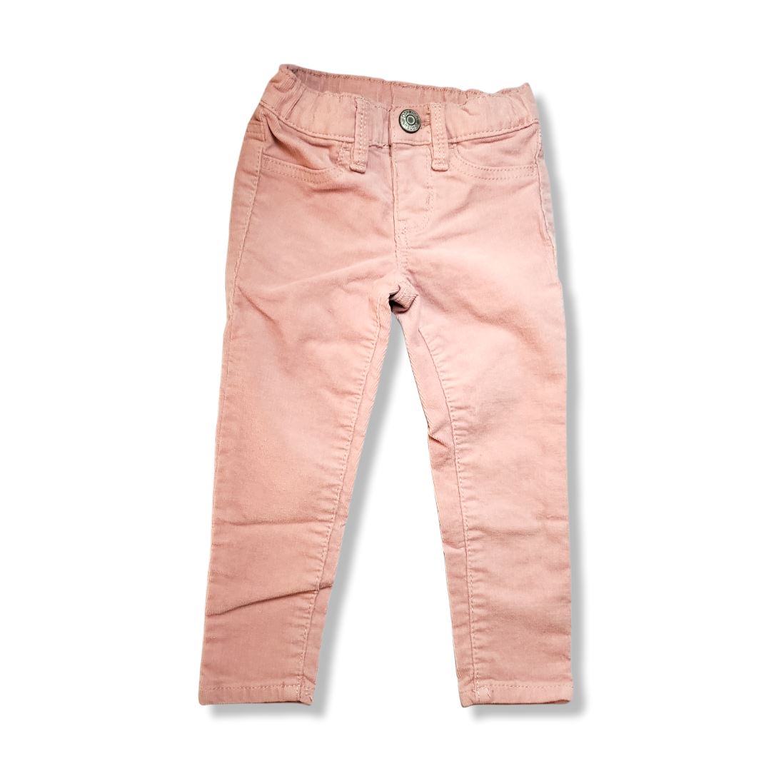 OshKosh Pink Corduroy Pants Size 2T 