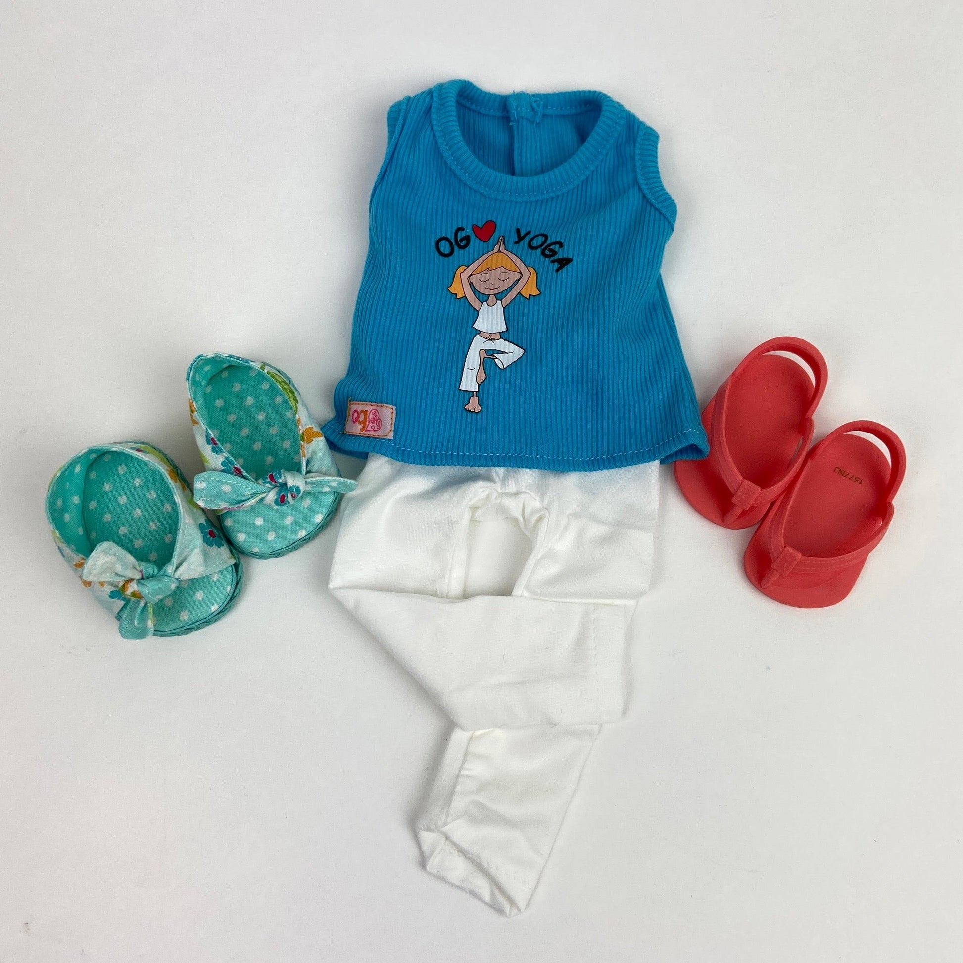 TOYCYCLE - Our Generation 18" Doll Yoga Outfit
