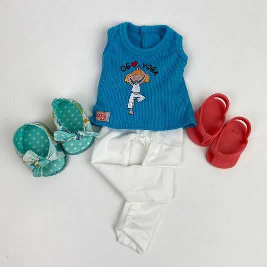 TOYCYCLE - Our Generation 18" Doll Yoga Outfit
