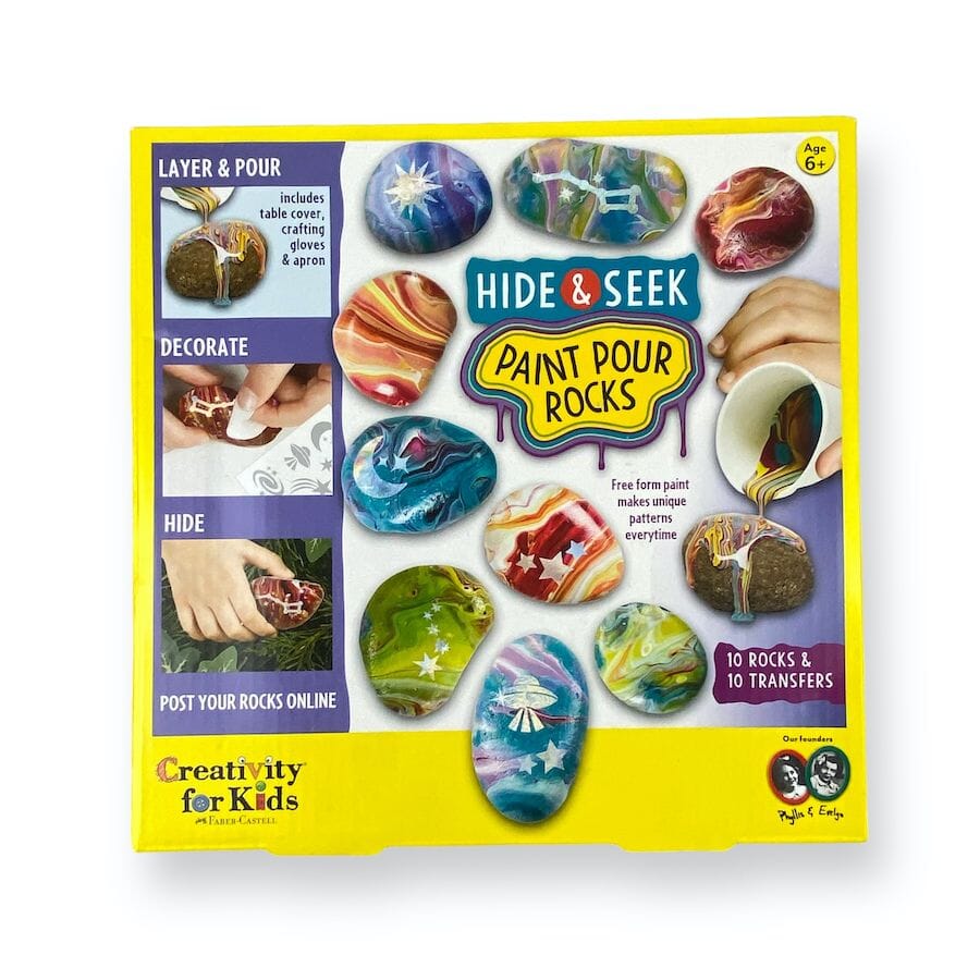 Faber - Castell - Paint Pour Rocks Kit