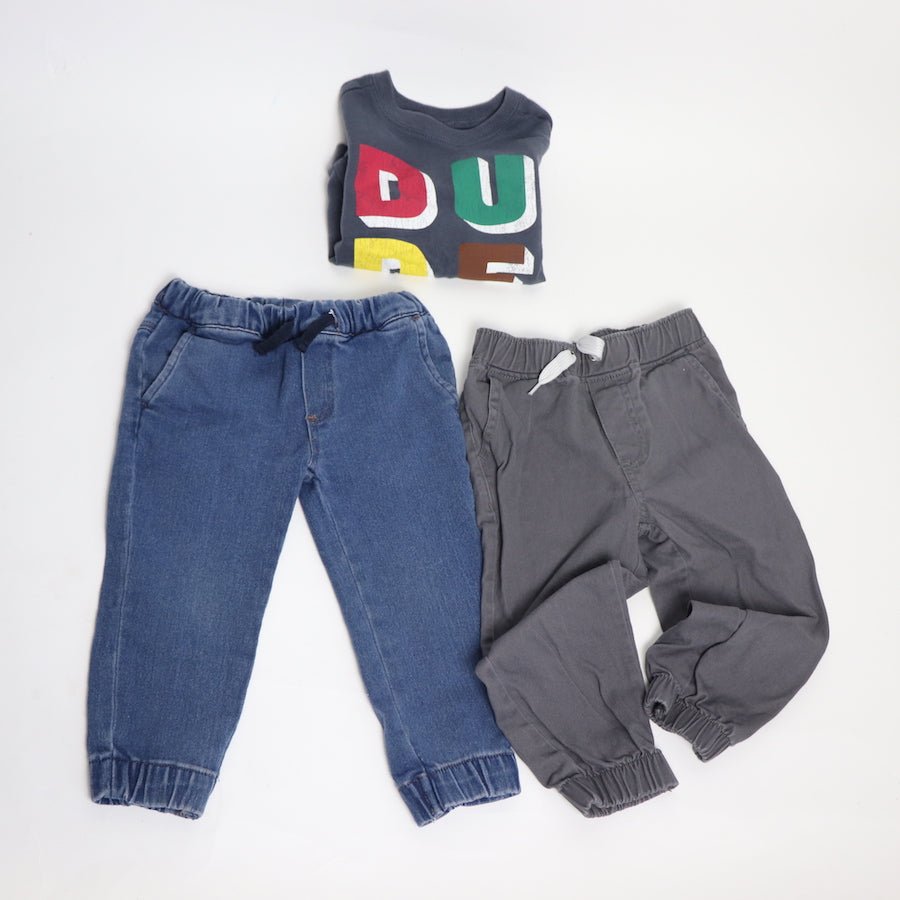 TOYCYCLE - Pant & Sweatshirt Bundle 24M