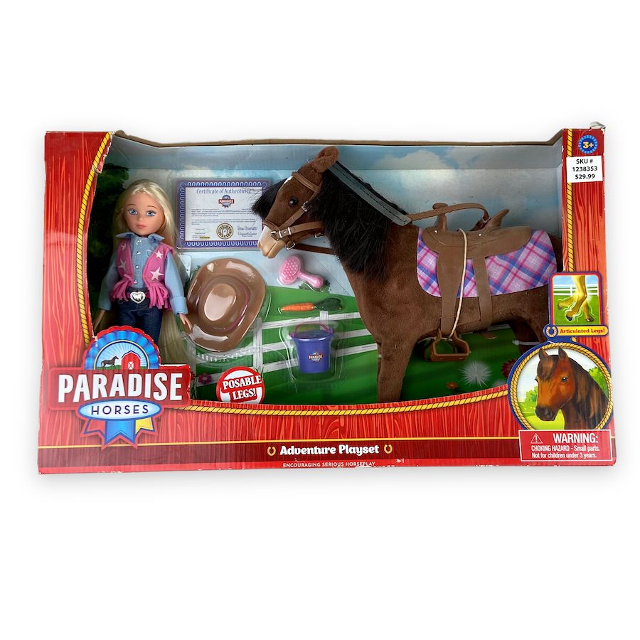 TOYCYCLE - Paradise Horses Adventure Playset