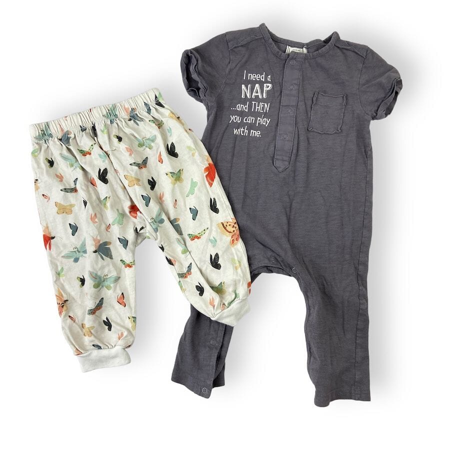 Peek - Peek Romper & Pants Bundle 12 - 18M