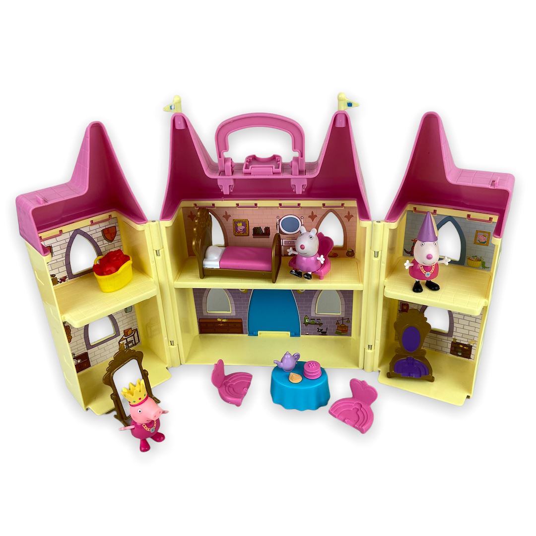 toycycle - Peppa Pig Foldable Castle Playset
