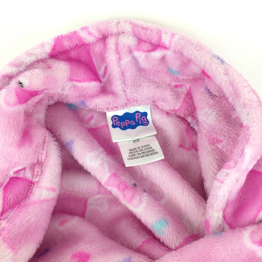 toycycle - Peppa Pig Plush Bathrobe 2 - 3T