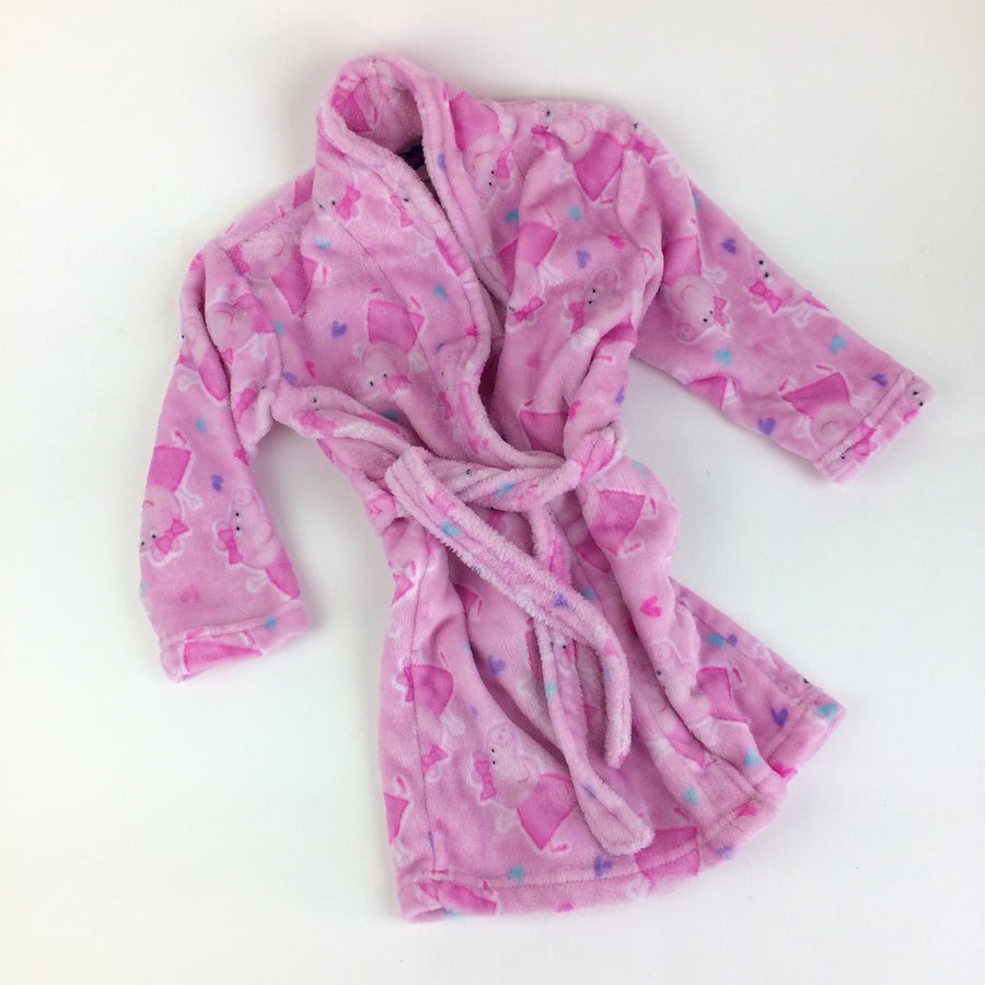 toycycle - Peppa Pig Plush Bathrobe 2 - 3T