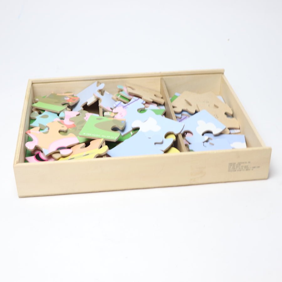 toycycle - Peppa Pig Wooden Puzzle Set