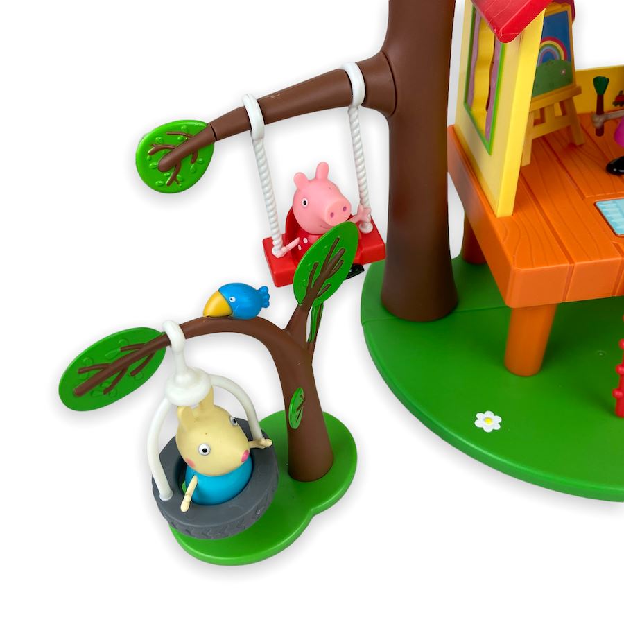toycycle - Peppa Pig's Treehouse and George's Fort Playset