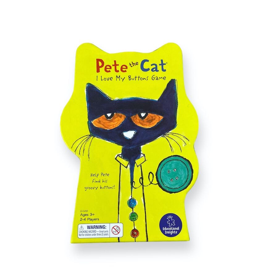 Educational Insights - Pete the Cat I Love My Buttons Game