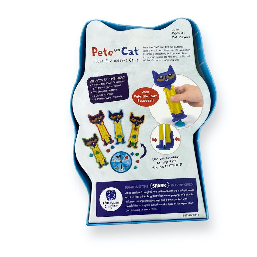 Pete the Cat I Love My Buttons Game Toys 