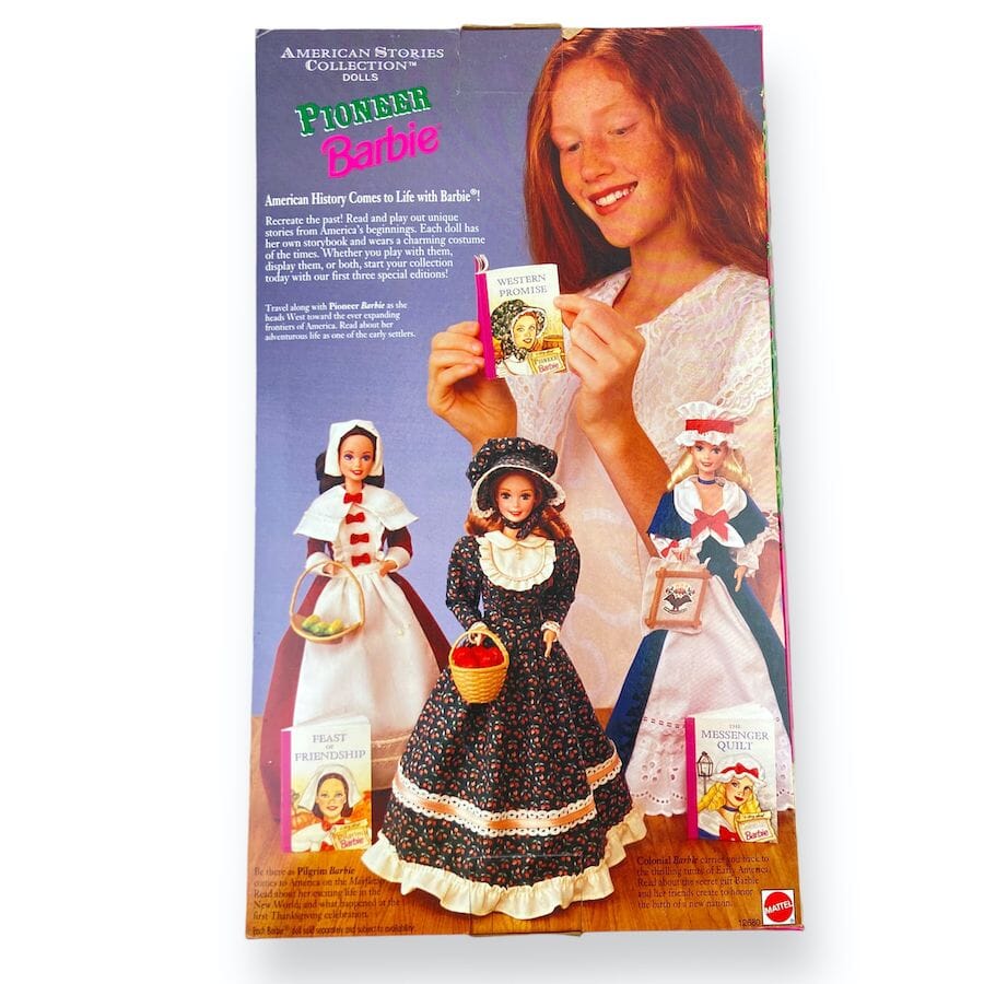 Mattel - Pioneer Barbie with Western Promise Book