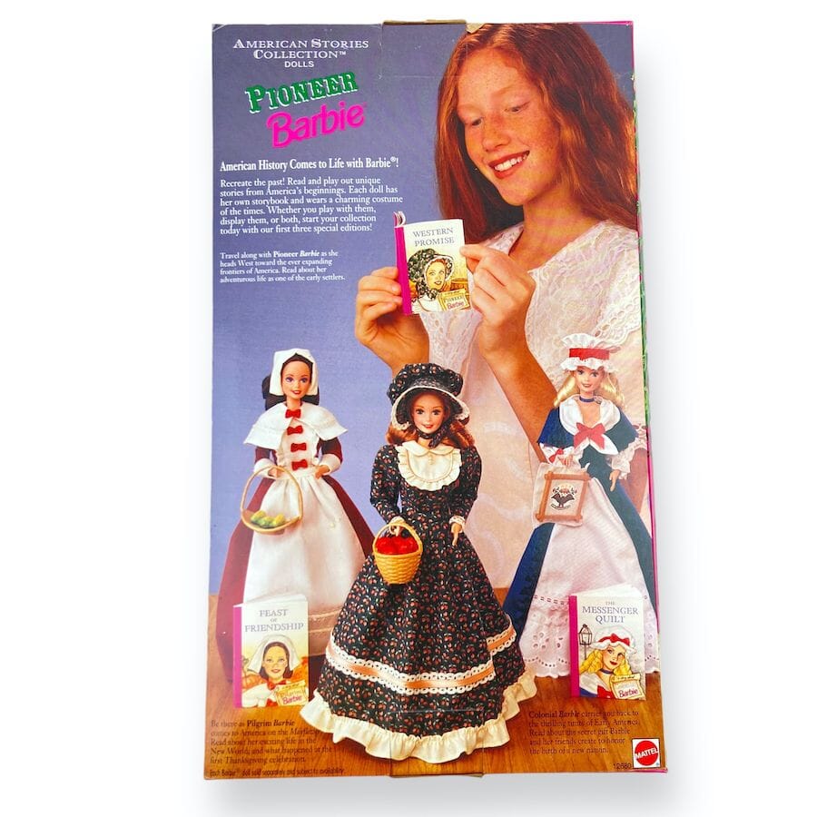 Pioneer Barbie with Western Promise Book Dolls 