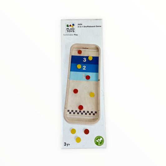 PlanToys - PlanToys 2 - in - 1 Shuffleboard Game