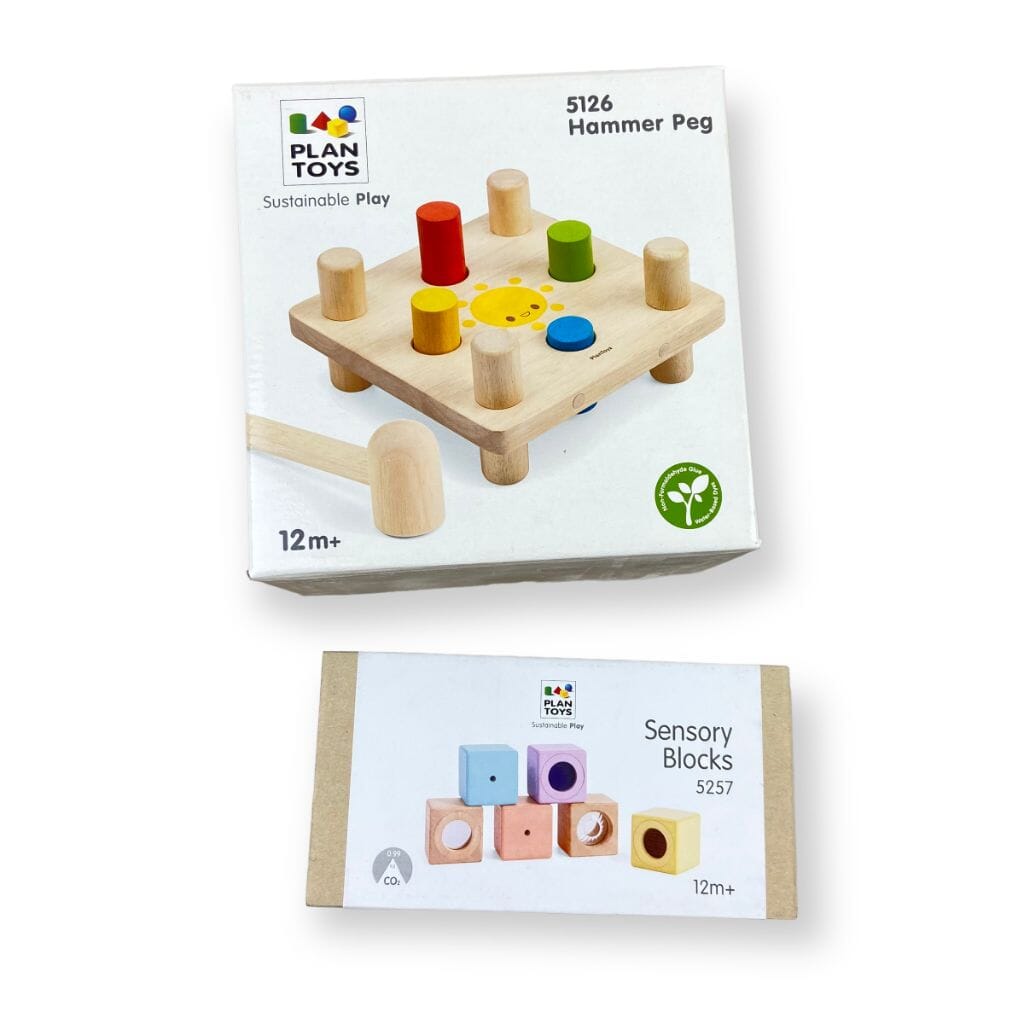 PlanToys - PlanToys Baby Bundle with Sensory Blocks