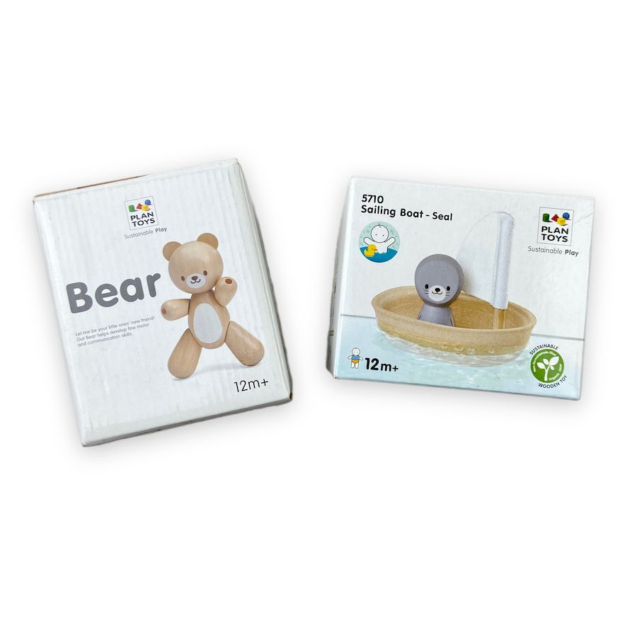 PlanToys Bear Bundle Baby Toys & Activity Equipment