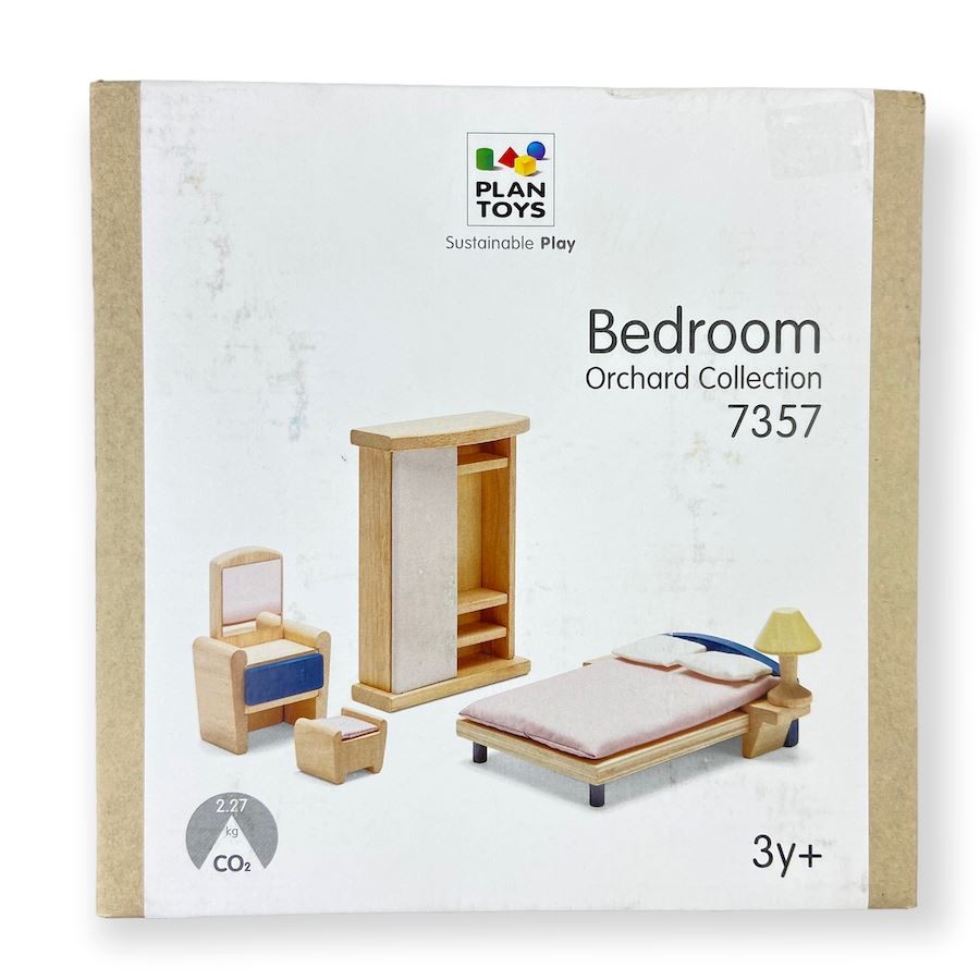 PlanToys Bedroom Doll Furniture Toys Orchard Collection 