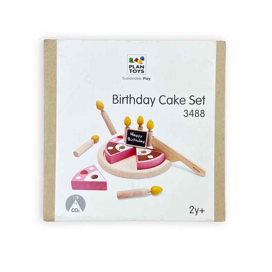 PlanToys Birthday Cake Set Toys